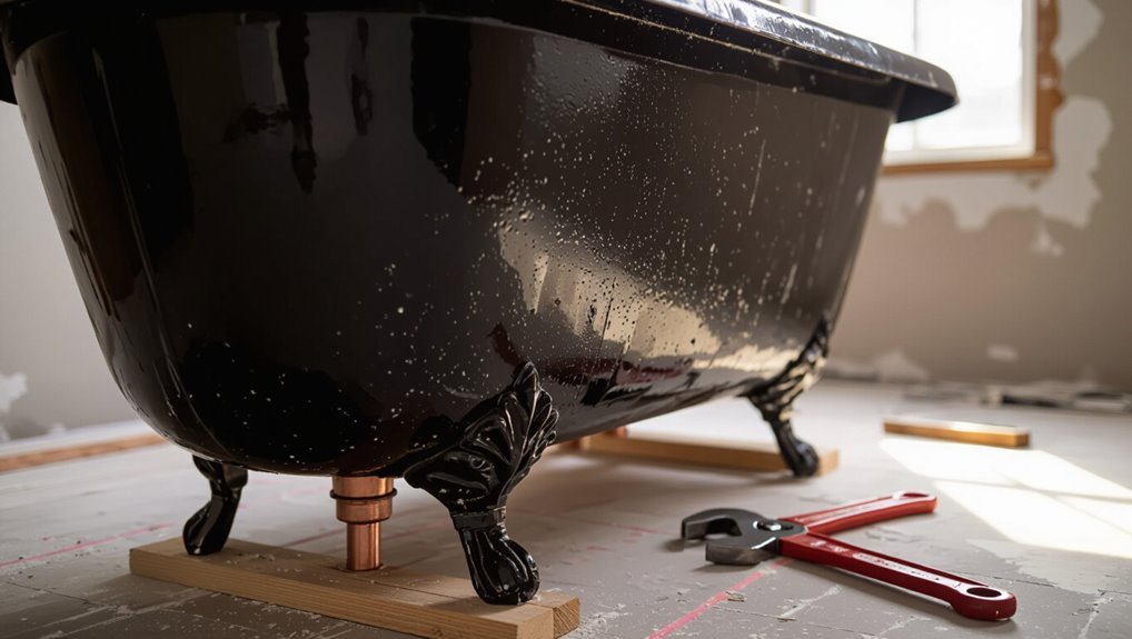 cast iron tub installation guide