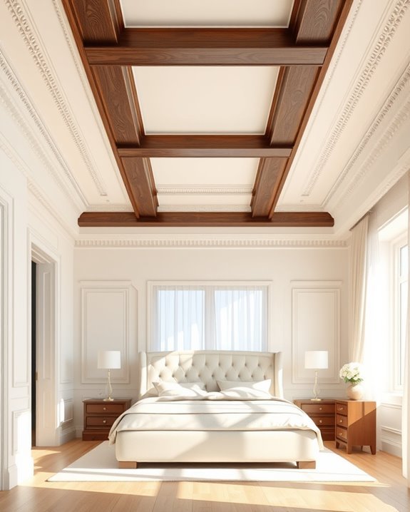ceiling beams enhance design