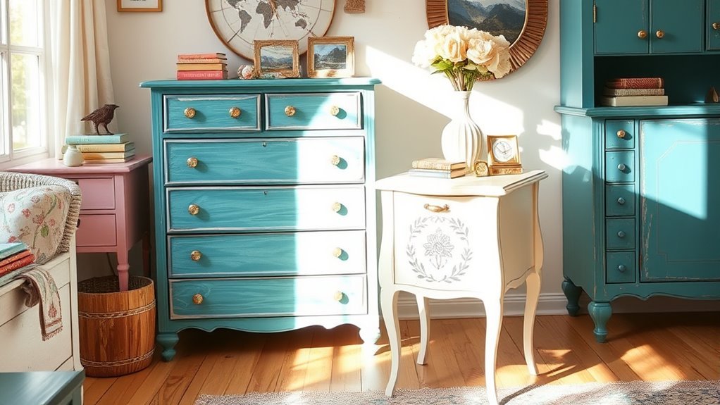 chalk paint furniture makeovers