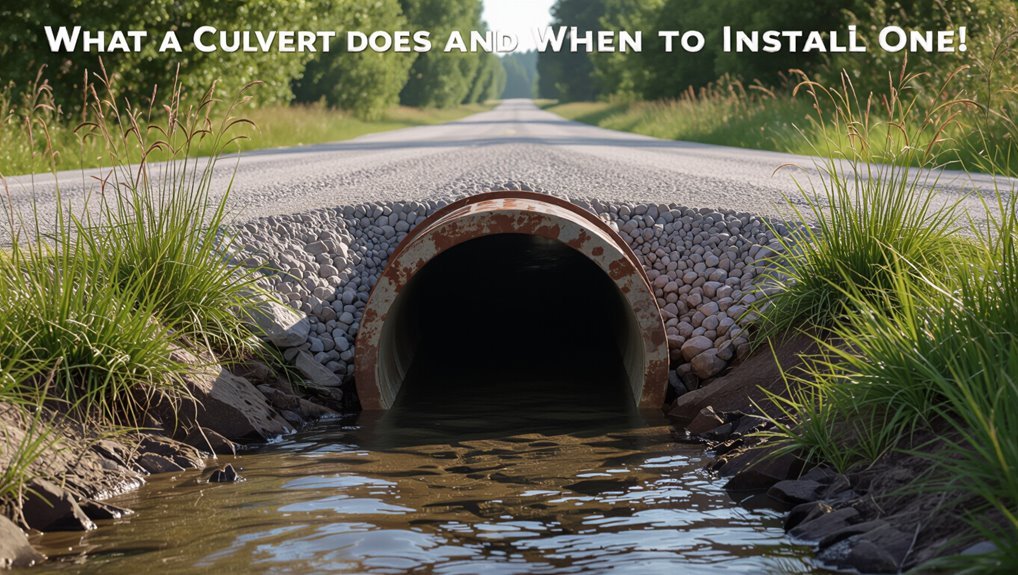 channel water beneath crossings