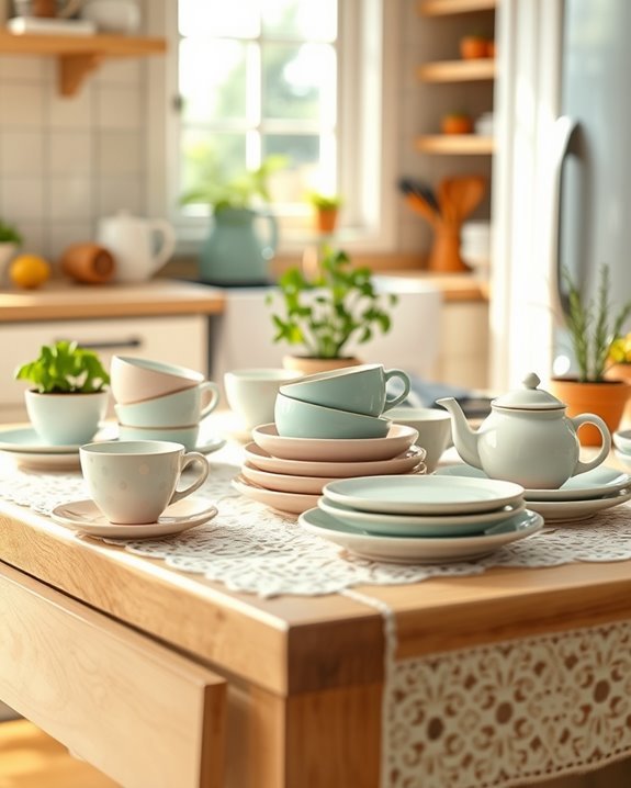 charming colorful dining experience