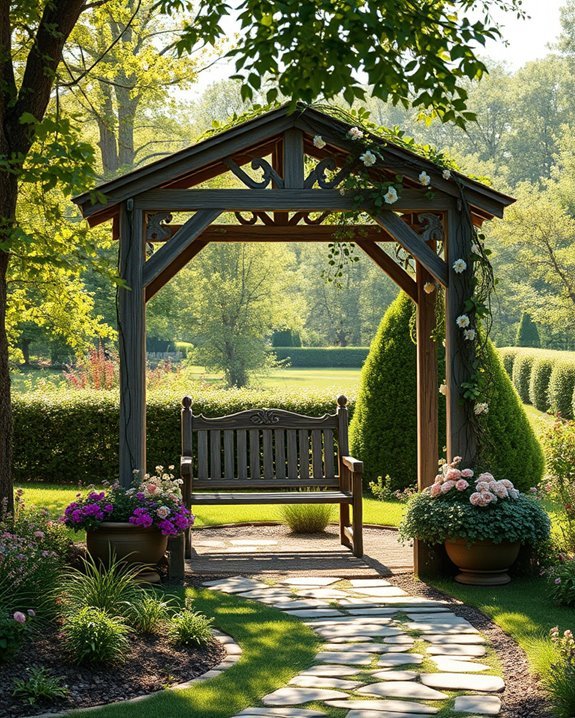 charming garden structure enhancement