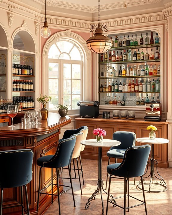 charming parisian caf experience