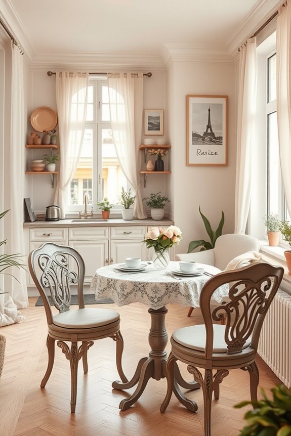 charming romantic parisian retreat