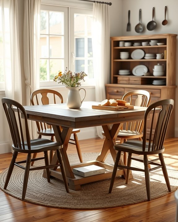 charming rustic farmhouse breakfast