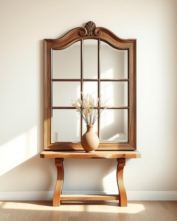 charming vintage mirror decor