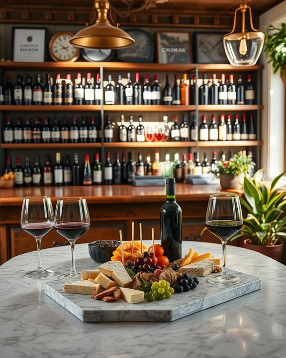 charming vintage wine experience