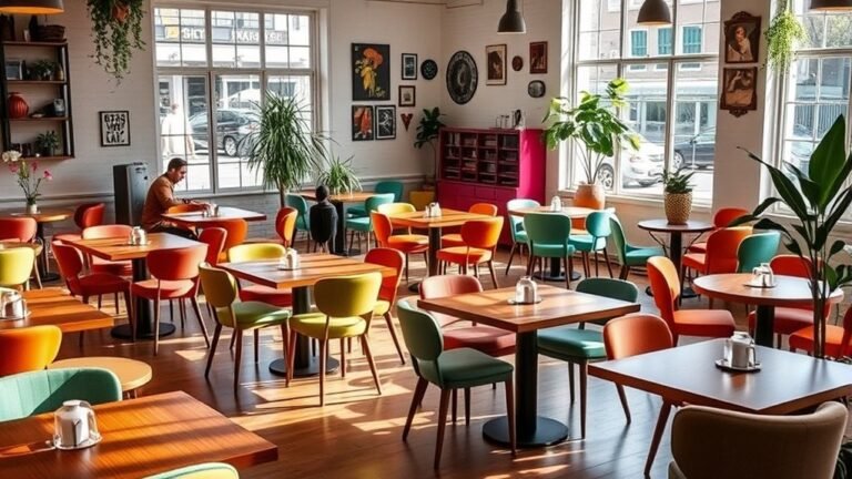 chic cafe furniture designs