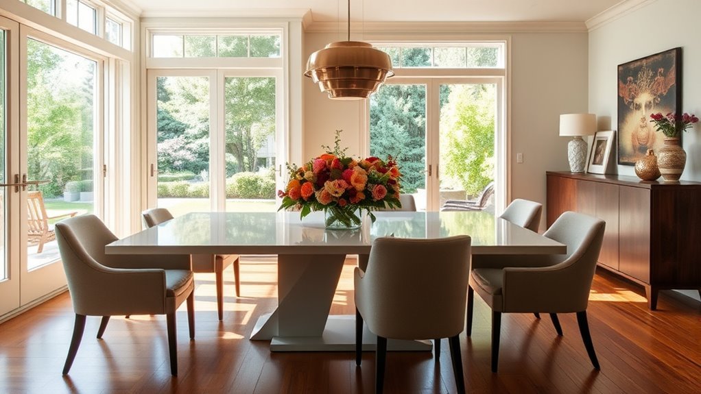 chic dining room inspiration