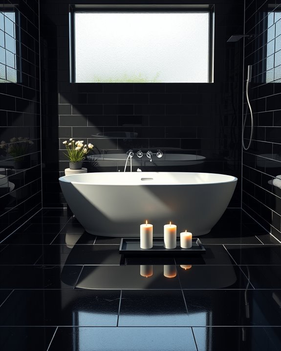 chic modern bathroom transformation