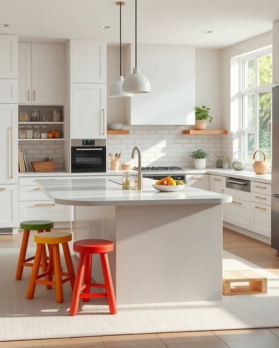 child friendly kitchen design