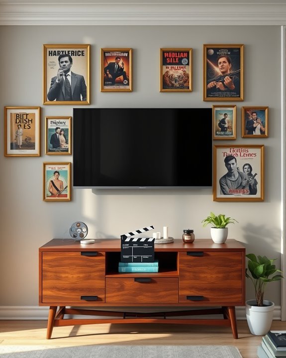 classic cinema wall decor