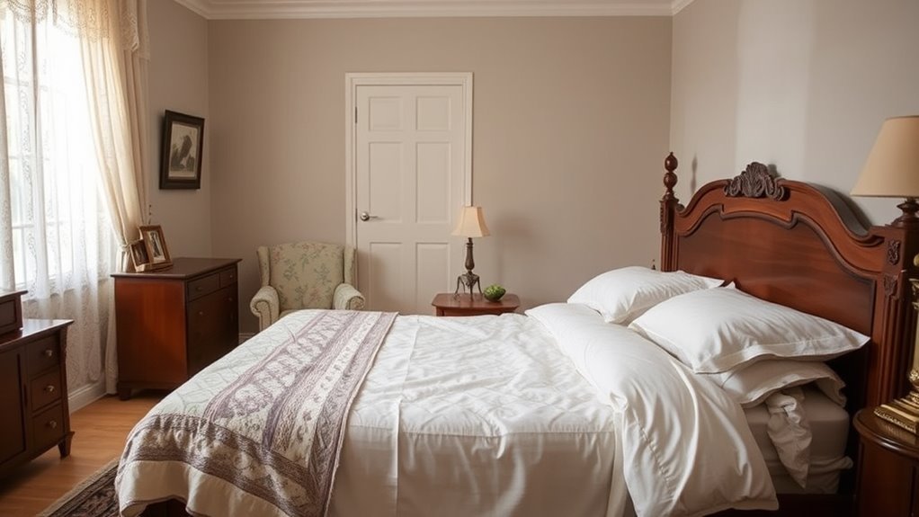 classic cozy bedroom decor