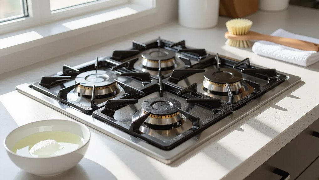 clean burners for efficiency