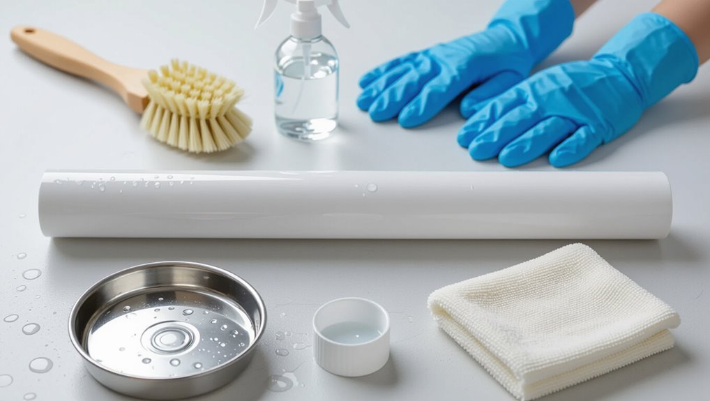 clean pvc pipe effectively