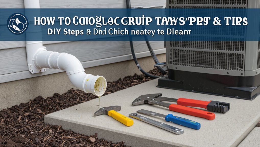 clear ac condensate drain