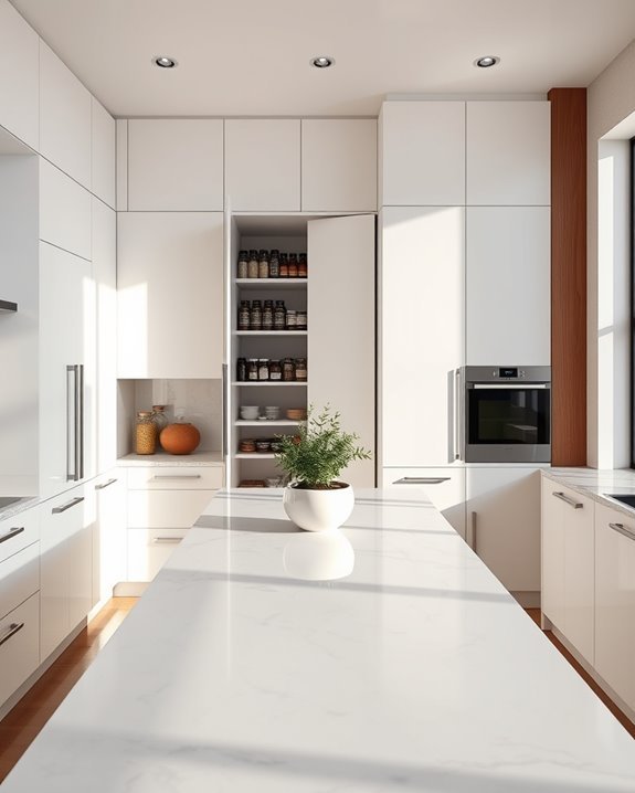 clever hidden pantry solutions