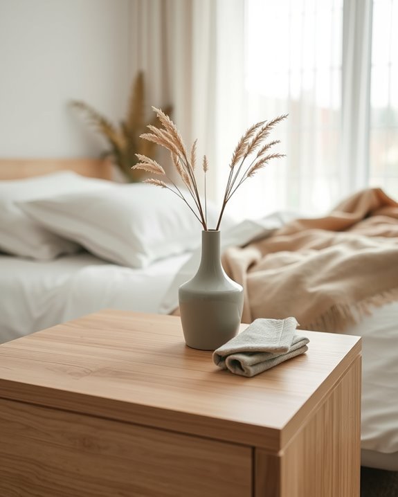 clutter free nightstand organization tips