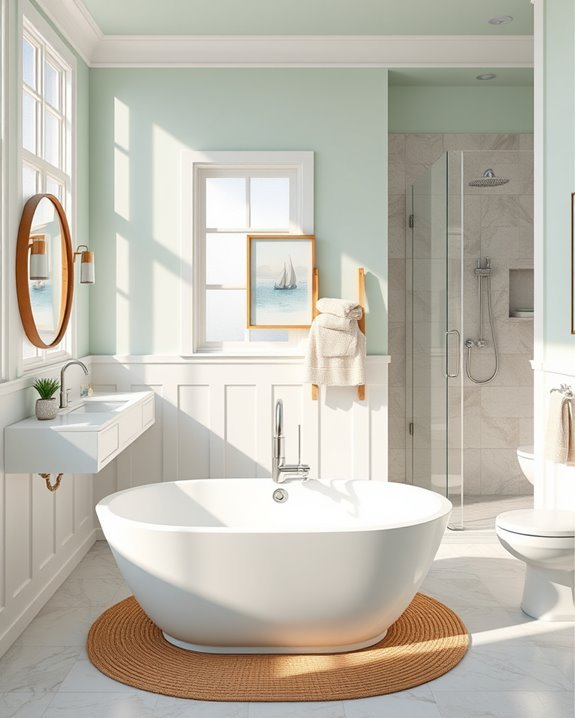 coastal bathroom retreat design