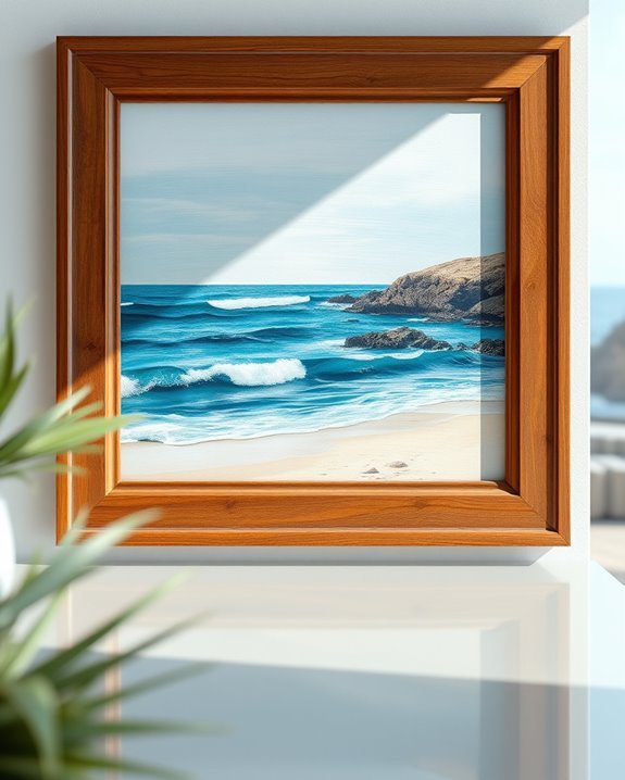 coastal charm through art