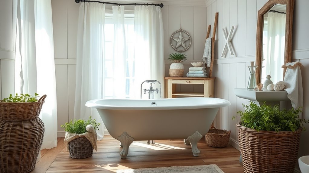 coastal cottage bathroom inspiration