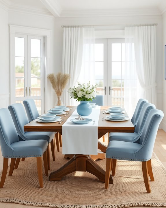 coastal decor with accents