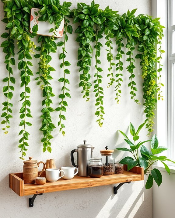 coffee inspired indoor decor