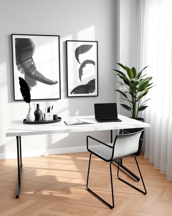 cohesive black and white