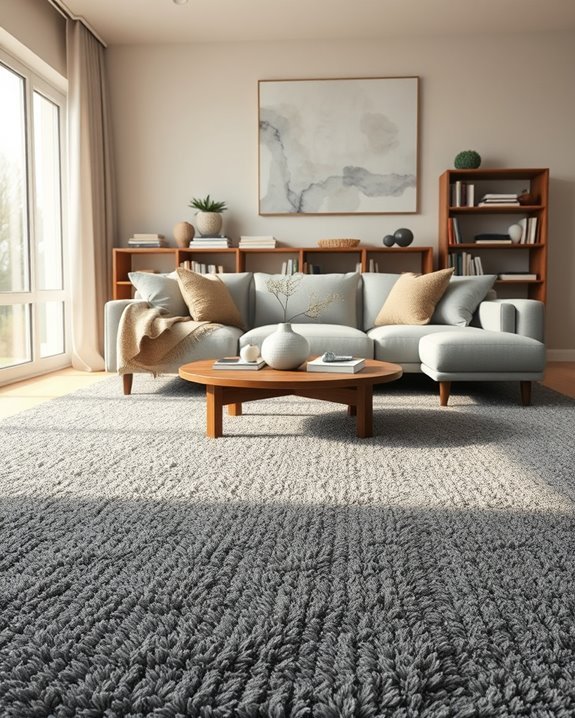 cohesive design around carpet