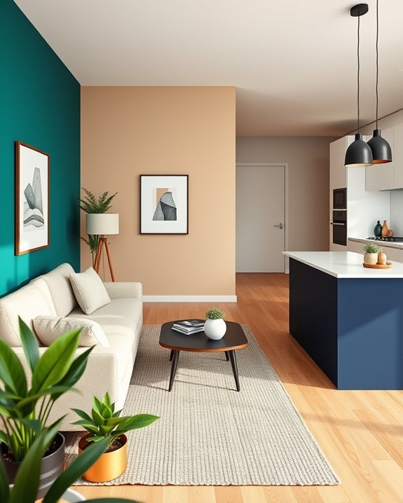 color blocking for cohesive design