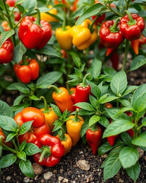 colorful and flavorful gardening