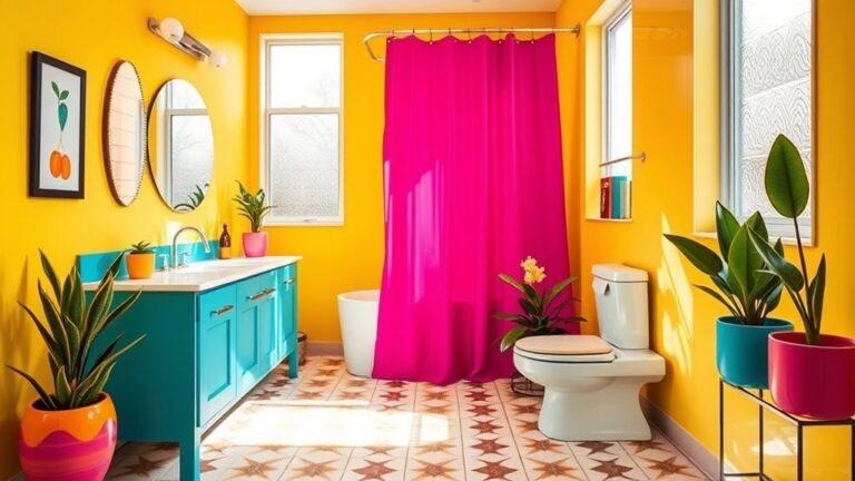 colorful bathroom design ideas