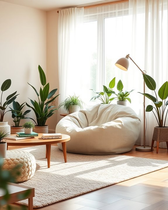 colorful playful comfortable seating