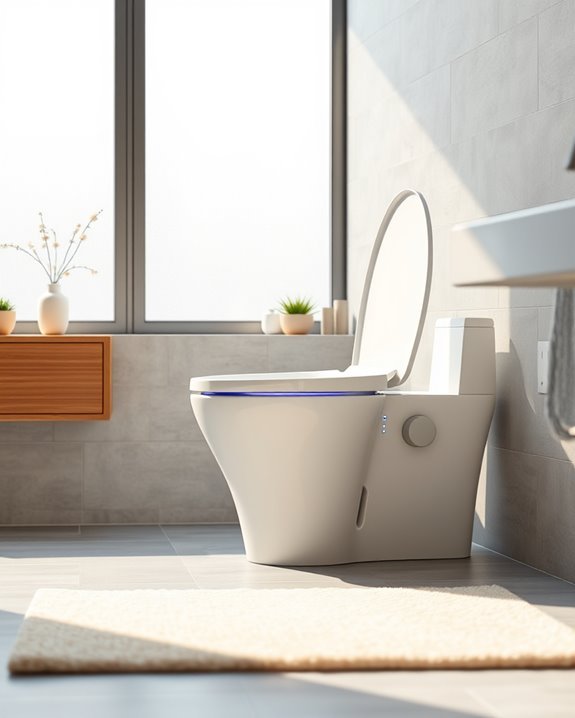 comfortable heated toilet seats