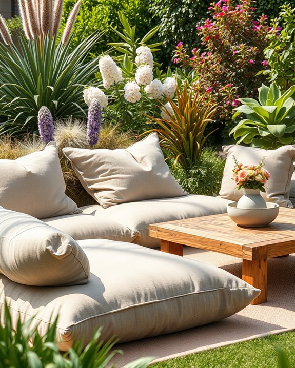 comfortable outdoor relaxation spots
