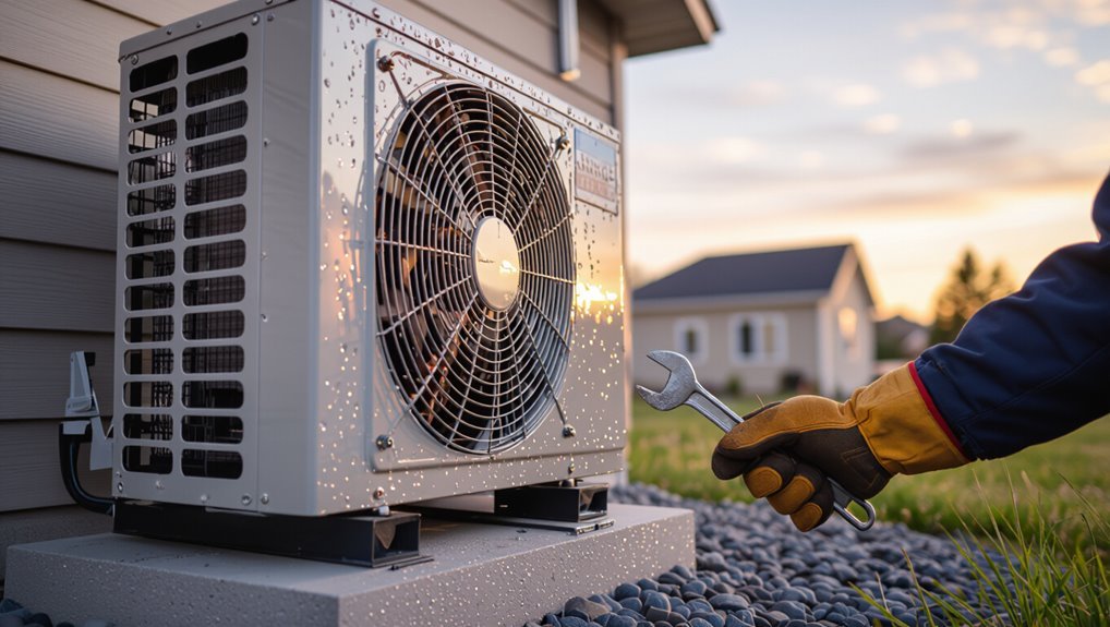common heat pump noises
