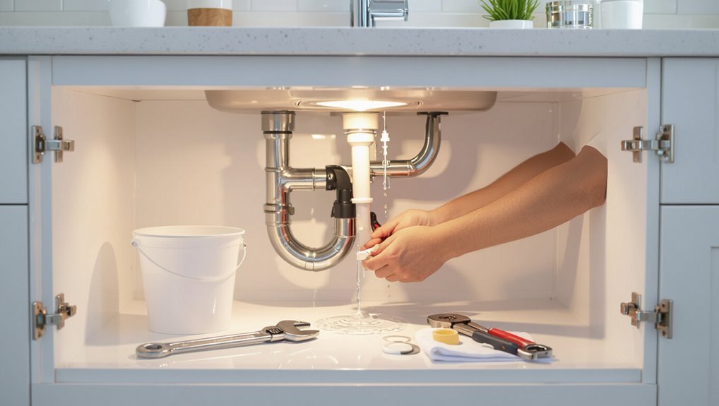 common kitchen leak identification