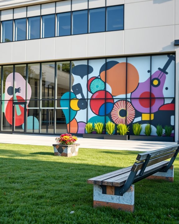 community art enhances fitness