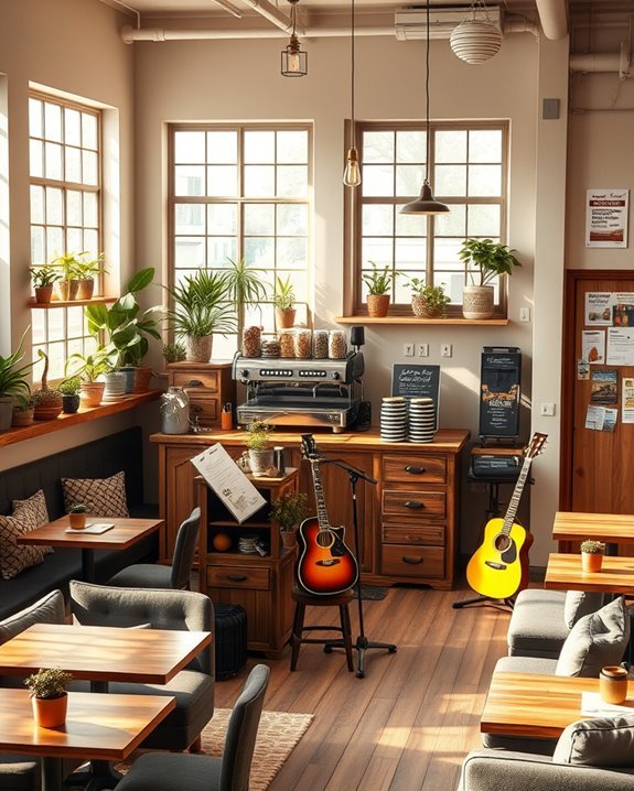 community focused coffee shop events