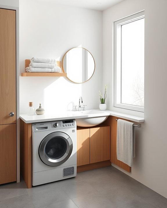 compact laundry space solution