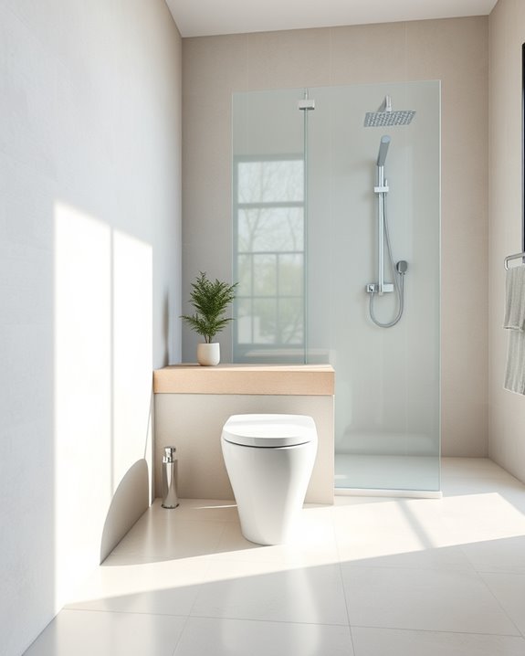 compact modern eco friendly toilets