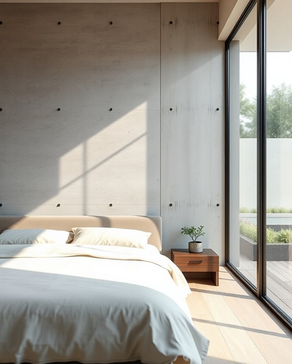 concrete and glass harmony