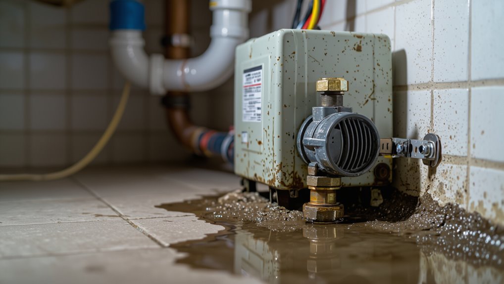 condensate pump prevents overflow