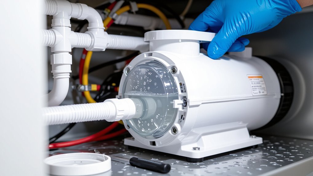 condensate pump reset procedures