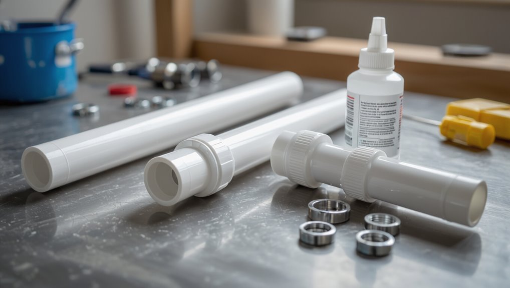 connect pvc pipe quickly