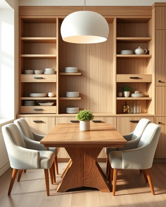 convenient stylish pull out storage