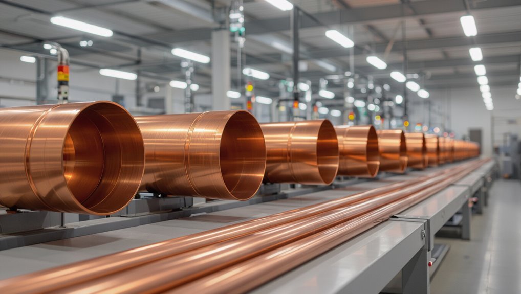 copper pipe production process