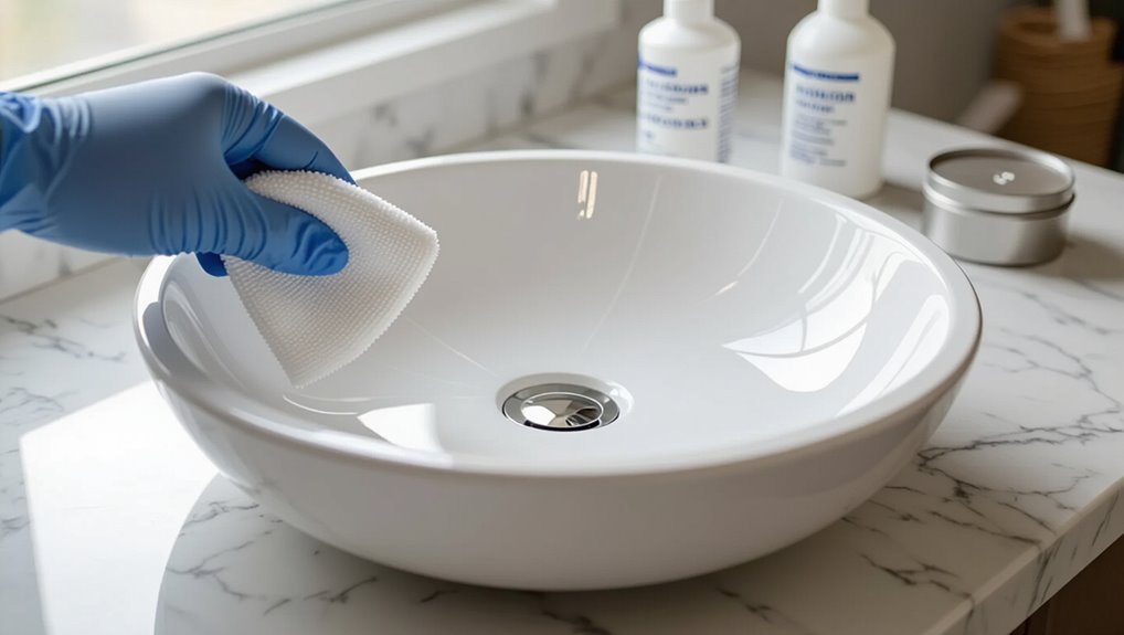 corian sink scratch causes