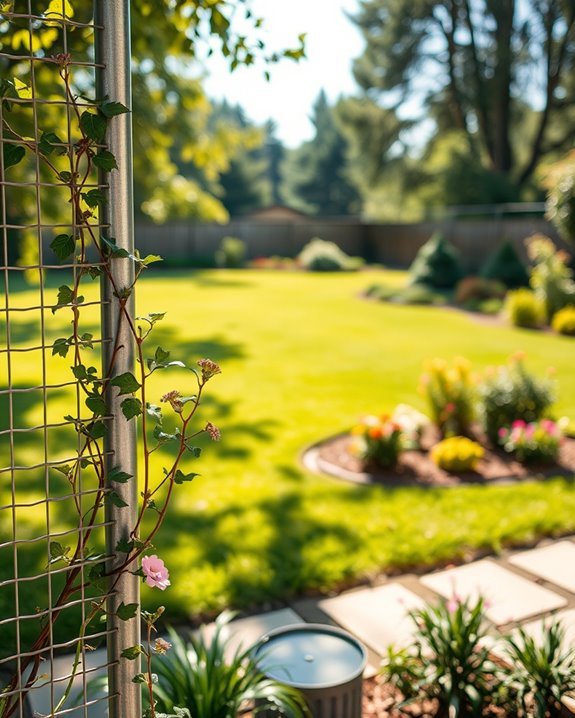 cost effective backyard enclosure