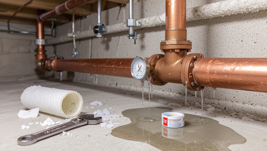 cost to repair frozen pipes